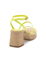 Gio 60MM Satin Block-Heel Sandals