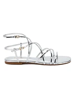 Naomi Mirrored Strappy Sandals