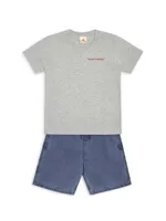 Baby's, Little Boy's & Vintage Print T-Shirt