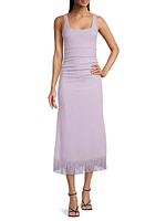 Nino Fringe-Trim Midi-Dress