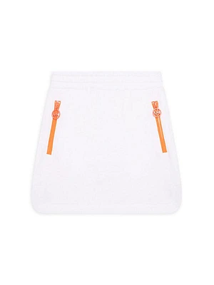 Little Girl's & Girl's Athletic Fleece Skirt