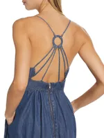 Sere Denim Midi-Dress