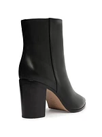 Mikki Leather Ankle Boots