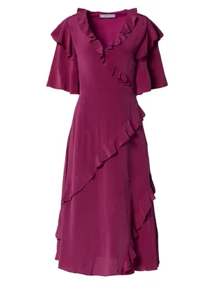Ambroise Silk Midi-Dress