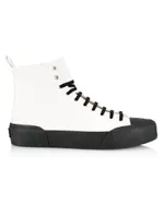 Canvas High-Top Sneakers