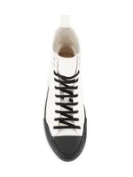 Canvas High-Top Sneakers