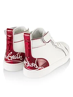 Little Girl's & Girl's Funnytopi High-Top Sneakers