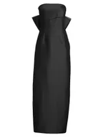 Keira Bow Column Gown