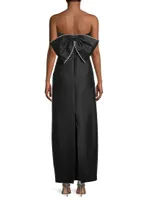 Keira Bow Column Gown