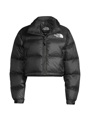 Nuptse Cropped Down Puffer Jacket