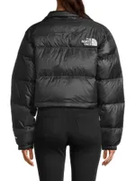 Nuptse Cropped Down Puffer Jacket