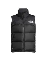 Retro Nuptse Logo Down Vest