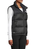 Retro Nuptse Logo Down Vest