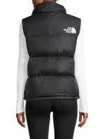 Retro Nuptse Logo Down Vest