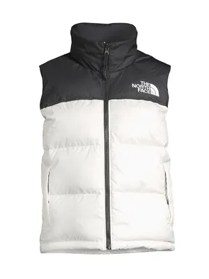 Retro Nuptse Colorblocked Down Vest