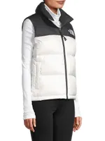 Retro Nuptse Colorblocked Down Vest