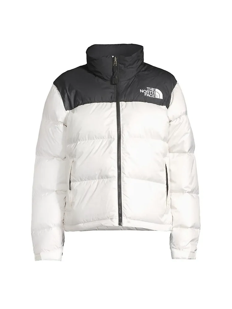 Retro Nuptse Colorblocked Down Jacket