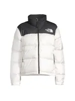 Retro Nuptse Colorblocked Down Jacket