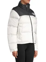 Retro Nuptse Colorblocked Down Jacket