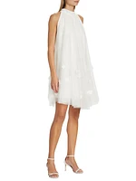 Tulle Petal Trapeze Dress