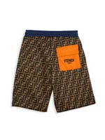 Boy's Allover FF Neoprene Shorts