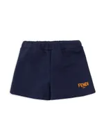 Baby Boy's Printed Logo Shorts