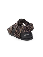 Baby's Scrunched FF Logo Sandals