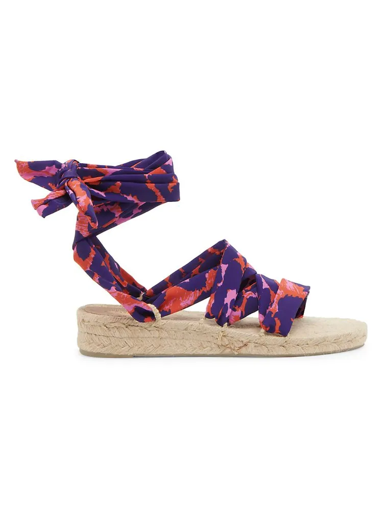 Paloma DVF Animal-Print Espadrilles