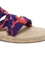 Paloma DVF Animal-Print Espadrilles