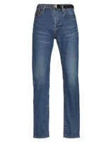 Tapered Slim-Fit Denim Pants