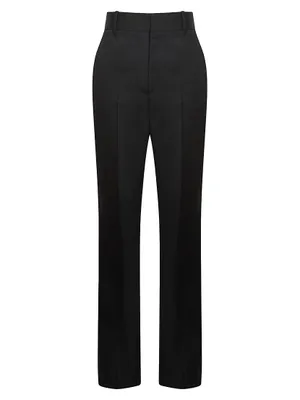 Haisley Wool Twill Flare Pants