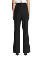 Haisley Wool Twill Flare Pants