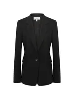 Haisley Wool-Blend Blazer