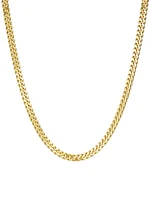 18K Gold-Plated Cuban Chain Necklace