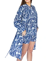 Women's Martinique Banana Leaf Robe