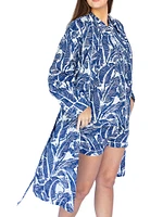 Women's Martinique Banana Leaf Robe