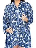 Women's Martinique Banana Leaf Robe