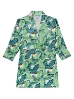 Women's Banana Leaf Robe