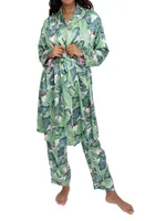 Women's Banana Leaf Robe