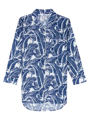 Women's Martinique Banana Leaf Night Shirt