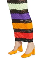 Prism Collection Colorblocked Lace Maxi Dress