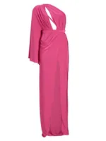 Ethan Cut-Out Jersey Maxi Dress