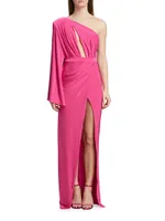 Ethan Cut-Out Jersey Maxi Dress