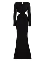 Ella Cut-Out Jersey Maxi Dress