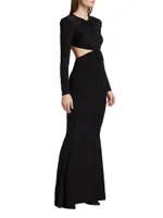 Ella Cut-Out Jersey Maxi Dress