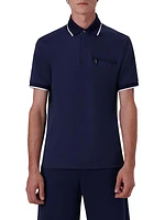 Quarter-Zip Polo Shirt