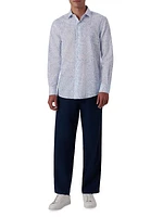 Linen & Cotton Button-Up Shirt