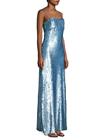 Lockwood Sequin-Embellished Gown