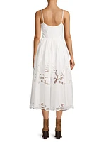 Lucia Sleeveless Eyelet Maxi Dress