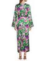 Yvonne Floral Tie-Front Dress